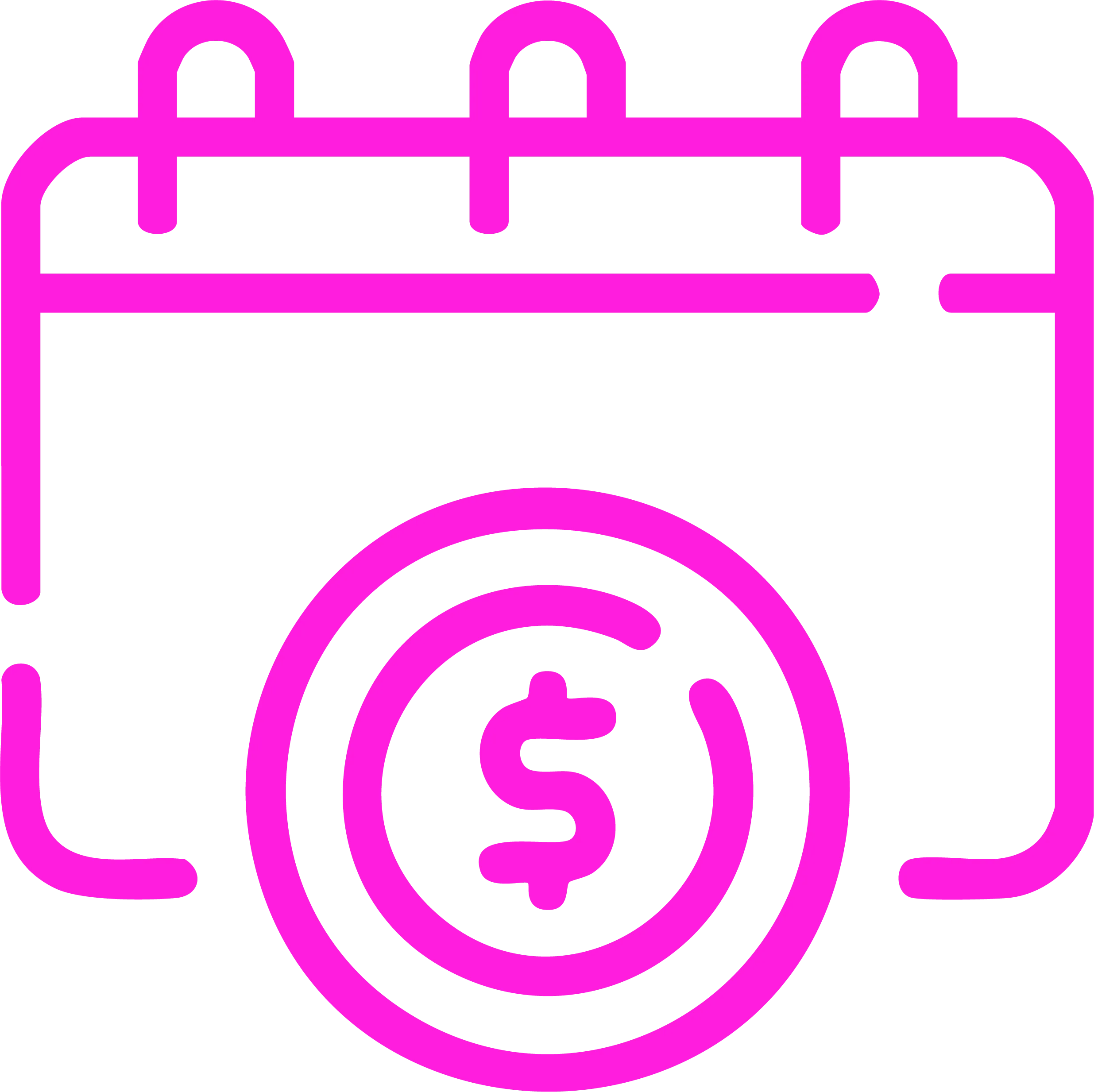 Icon representing flexible payment plans available for customers